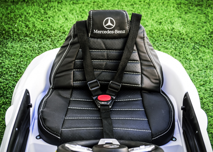 Children's licensed ride on car Mercedes CLS350, 50W, 12V, PREMIUM, white [10]