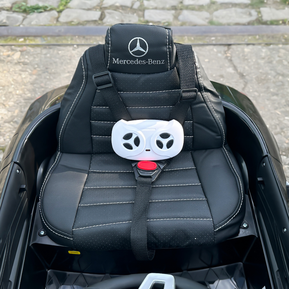 Children's licensed ride on car Mercedes CLS350, 50W, 12V, PREMIUM, black [18]