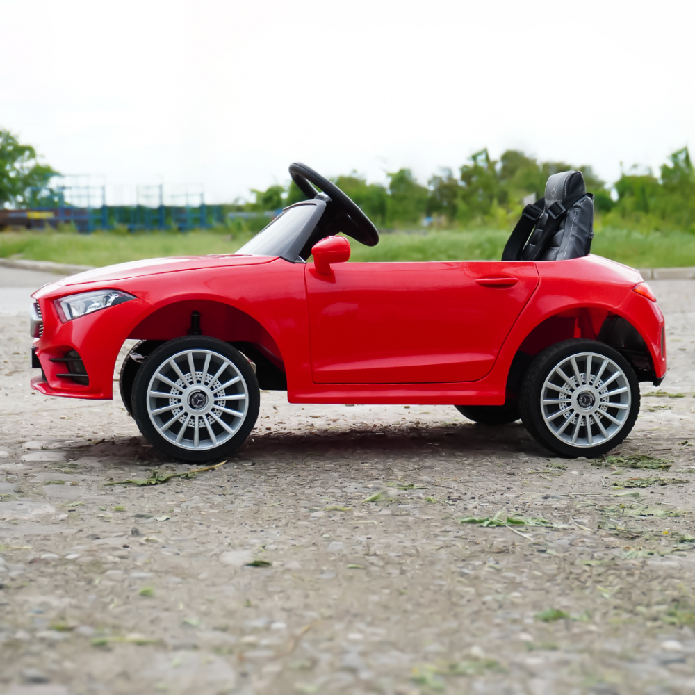 Children's licensed ride on car Mercedes CLS350, 50W, 12V, PREMIUM, red [5]
