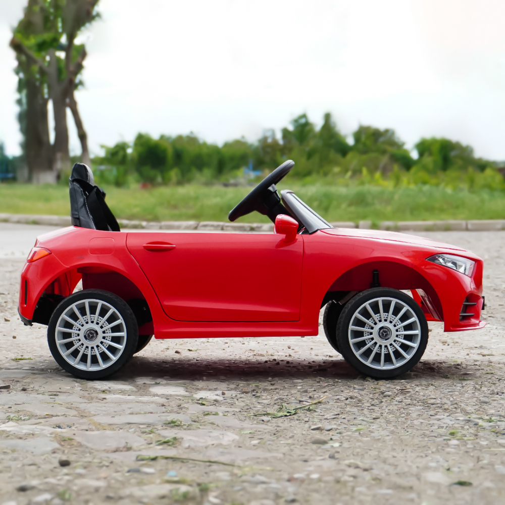 Children's licensed ride on car Mercedes CLS350, 50W, 12V, PREMIUM, red [9]