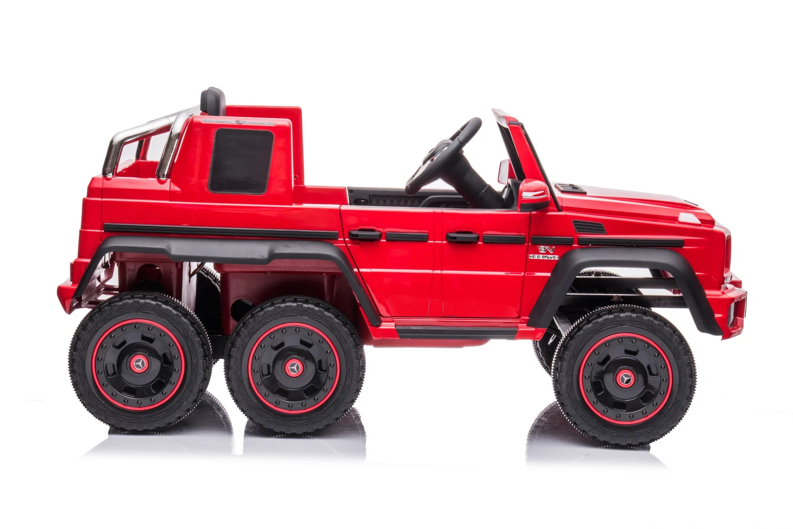 Licensed ride-on car for children Mercedes G63 6x6, 400W, 24V, premium, red [23]