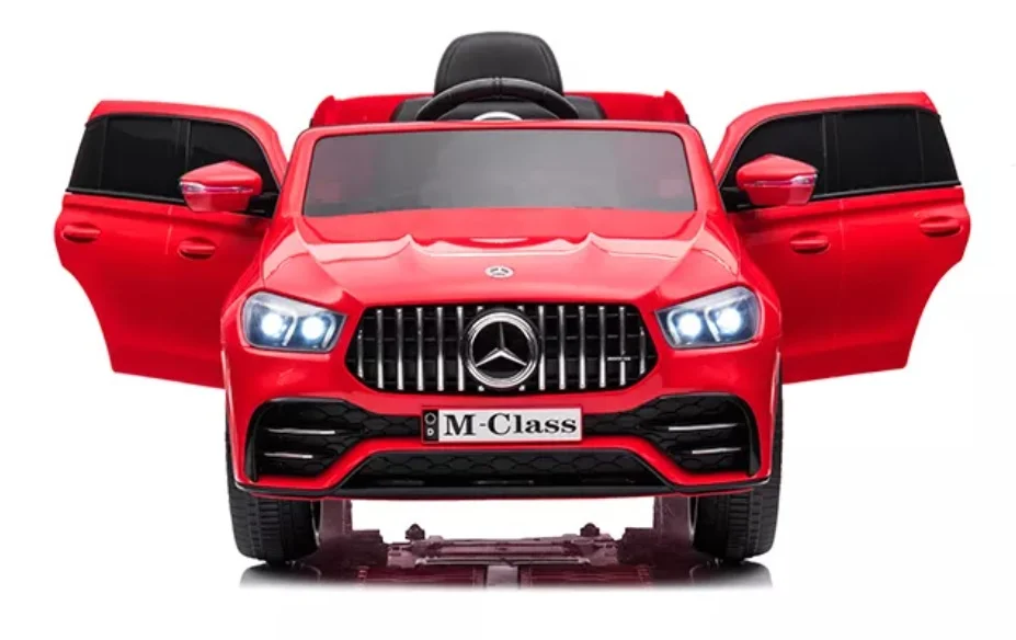 Masinuta electrica copii Mercedes M-class, 4x4, 140W, 12V-10Ah, premium, rosie [13]