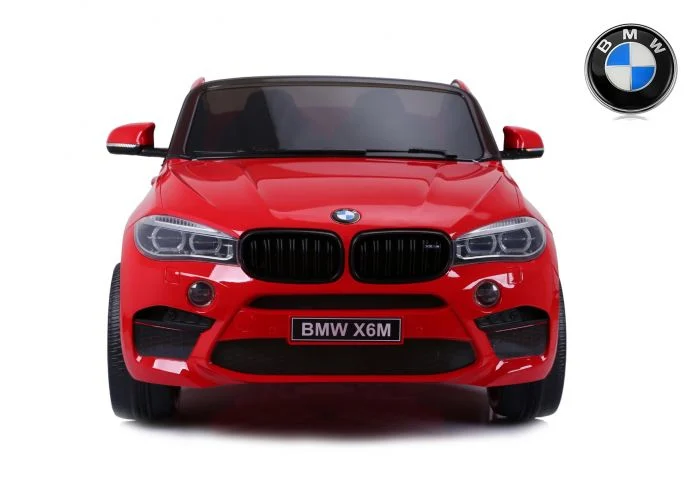 Masinuta electrica cu 2 locuri, BMW X6M, 240W, 12V, varianta XXL, echipare premium, rosie [3]