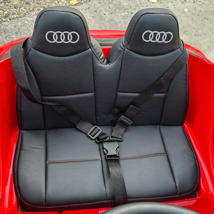 Electric licensed ride-on car for children Audi E-tron Sportback, Premium, red [15]