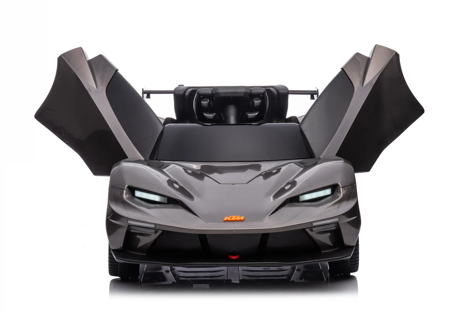 Masinuta electrica cu licenta KTM X-BOW GTX, pentru copii 2-6 ani, 90W, 12V-7Ah, premium, gri [13]