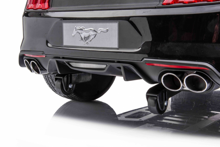Masinuta electrica FORD Mustang, pentru 3-7 ani, putere 110W,  24V, functie de drift, negru [8]