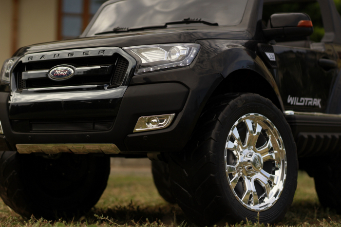 Masinuta electrica pentru copii Ford Ranger, 4x4, 180W, echipare DELUXE, negru [10]