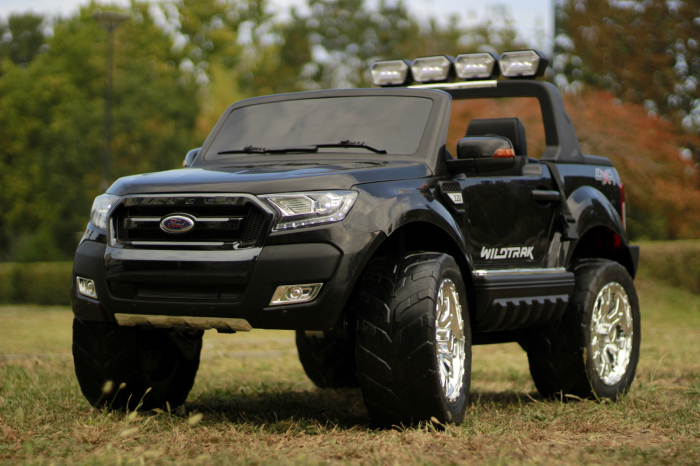 Masinuta electrica pentru copii Ford Ranger, 4x4, 180W, echipare DELUXE, negru [3]