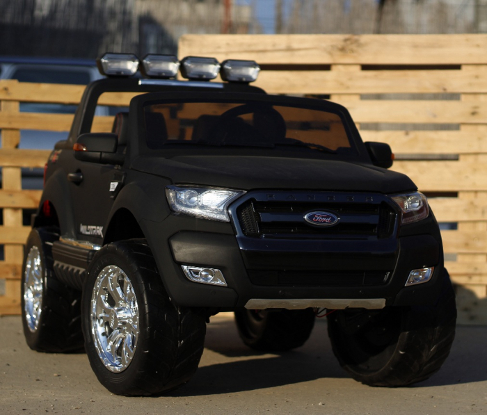 Masinuta electrica Ford Ranger 4x4 DELUXE 180W #Negru mat [3]