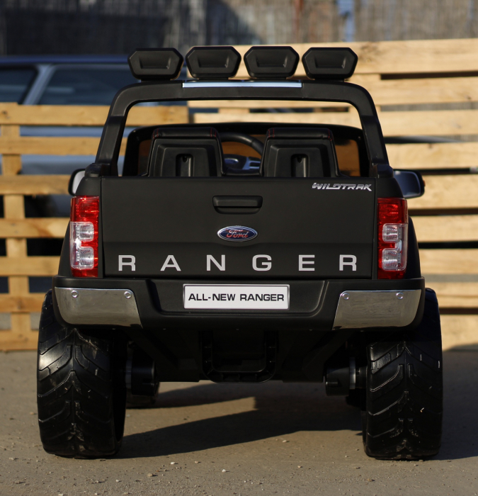 Masinuta electrica Ford Ranger 4x4 DELUXE 180W #Negru mat [5]