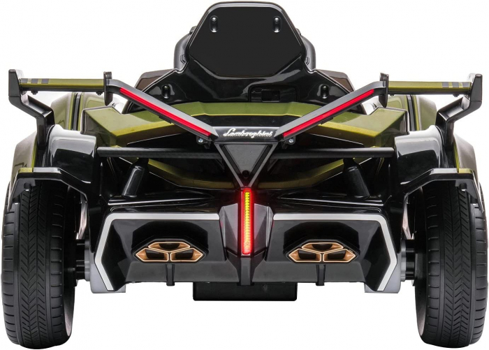 Masinuta electrica Lamborghini Lambo12 Vision 90W 12V PREMIUM, #Army Green [4]