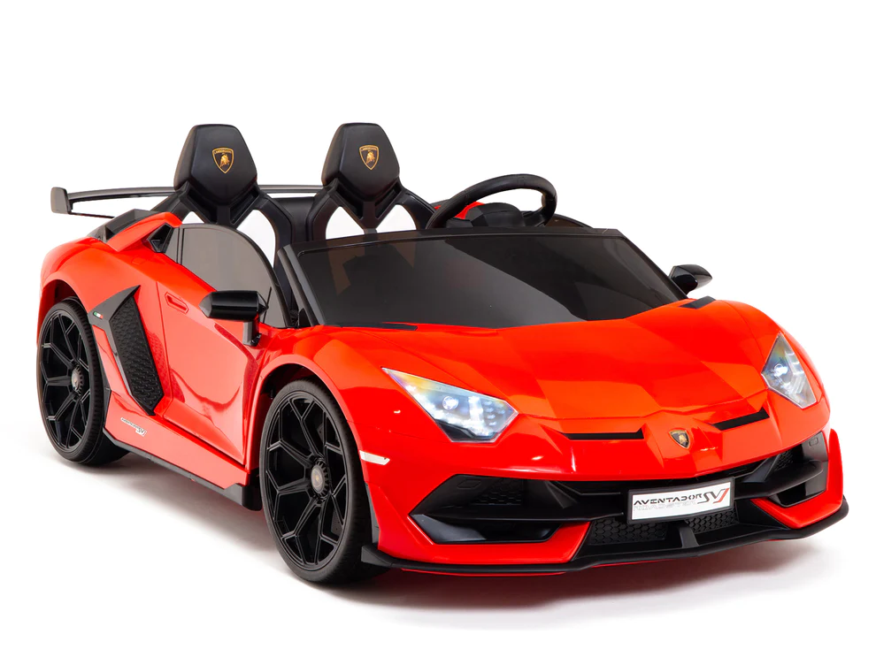 Lamborghini SVJ electric car with 2 seats, 24V, 500W, premium equipped, Drift Edition, red [3]