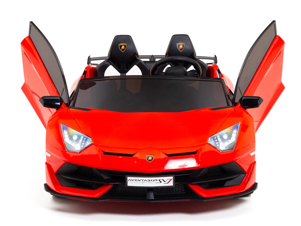 Lamborghini SVJ electric car with 2 seats, 24V, 500W, premium equipped, Drift Edition, red [4]