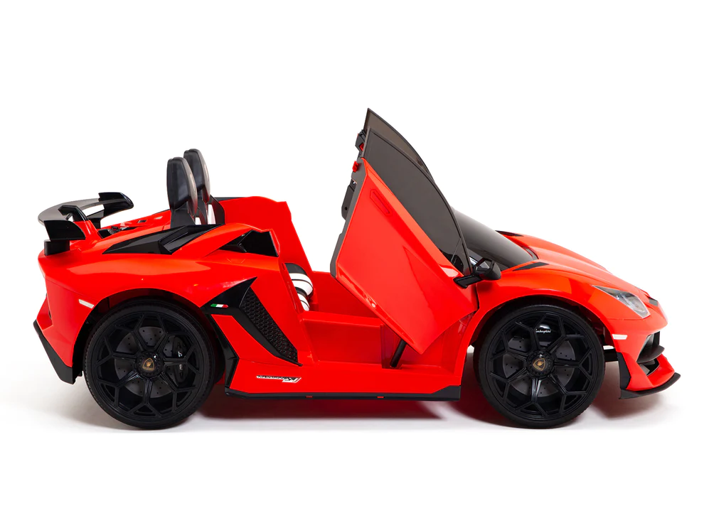 Lamborghini SVJ electric car with 2 seats, 24V, 500W, premium equipped, Drift Edition, red [2]