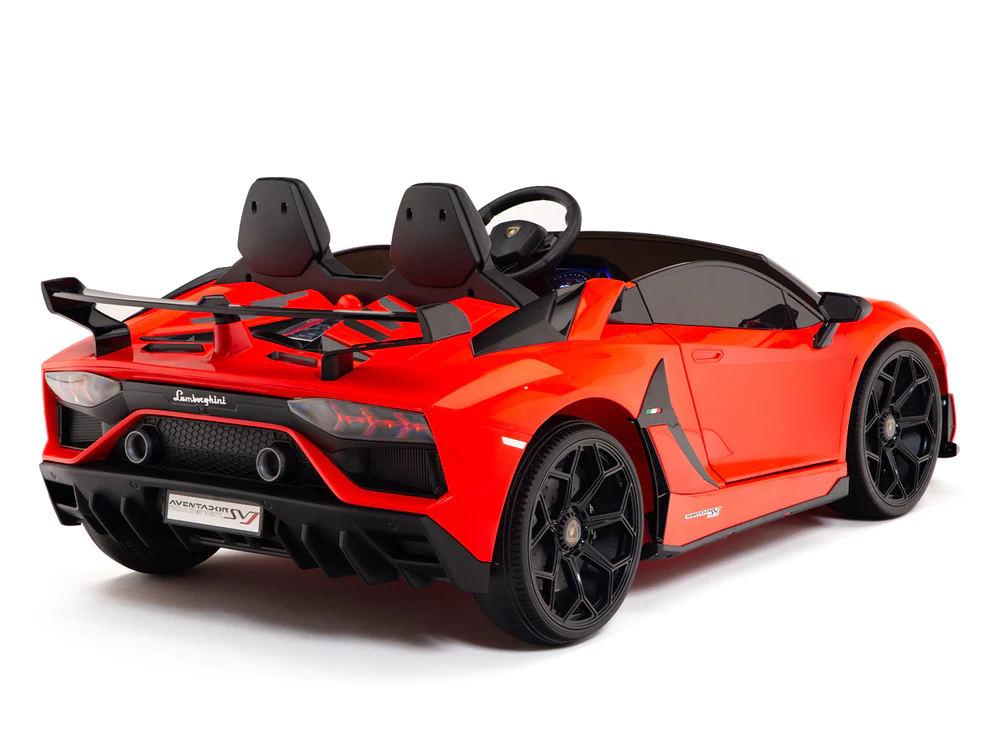 Lamborghini SVJ electric car with 2 seats, 24V, 500W, premium equipped, Drift Edition, red [8]