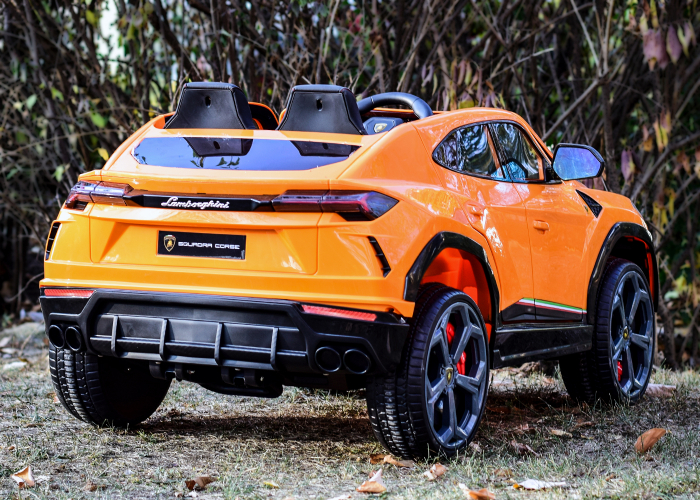 Masinuta electrica Lamborghini Urus ST-X, 4x4 180W, 12V PREMIUM, portocaliu [7]