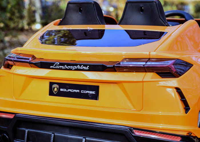 Masinuta electrica Lamborghini Urus ST-X, 4x4 180W, 12V PREMIUM, portocaliu [11]