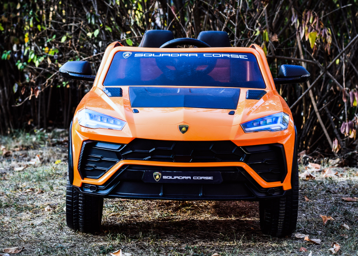 Masinuta electrica Lamborghini Urus ST-X, 4x4 180W, 12V PREMIUM, portocaliu [3]