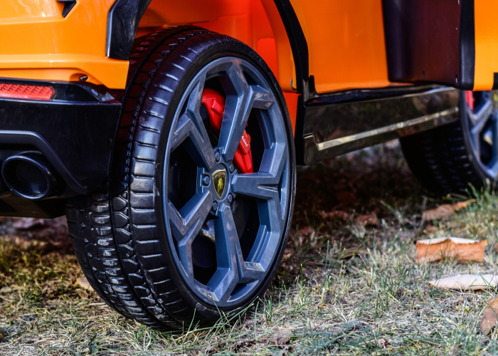 Masinuta electrica Lamborghini Urus ST-X, 4x4 180W, 12V PREMIUM, portocaliu [12]