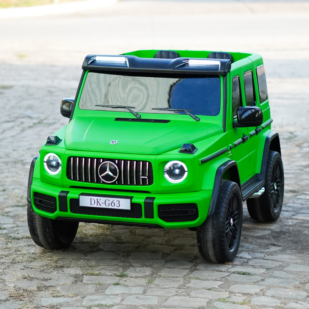 Mercedes G63 Electric Ride-On Car, 560W Brushless Motors, 24V 20Ah, Matte Green [3]