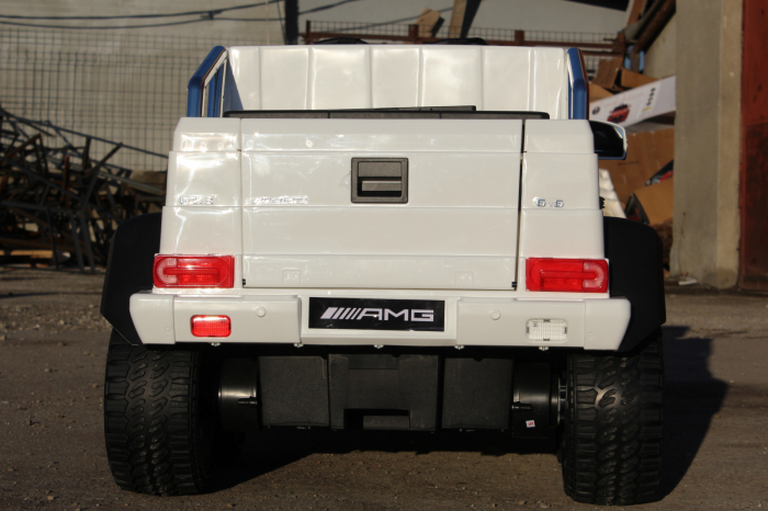 Masinuta electrica Mercedes G63 6x6 270W Premium  #ALB [5]