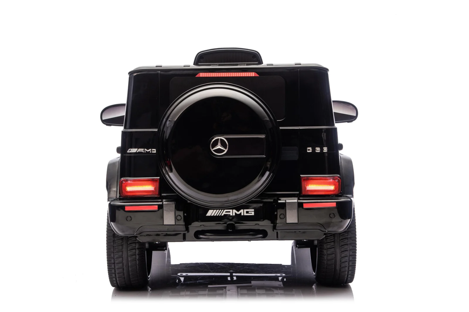 Mercedes G63 AMG 4x4 Electric Ride-On Car for Children, 120W, 12V, Premium Edition, black [8]
