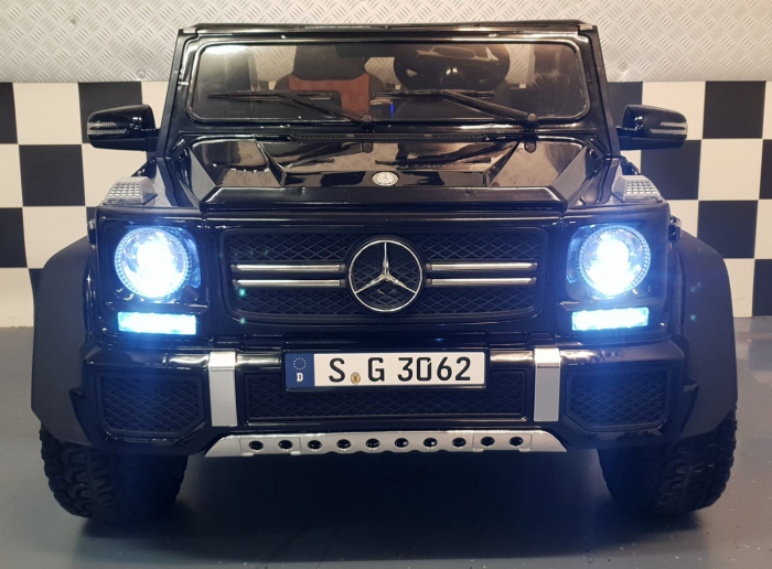 Masinuta electrica pentru copii Mercedes G650, 180W, MAYBACH, DELUXE, negru [4]