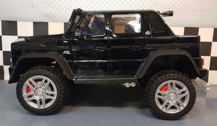 Masinuta electrica pentru copii Mercedes G650, 180W, MAYBACH, DELUXE, negru [7]