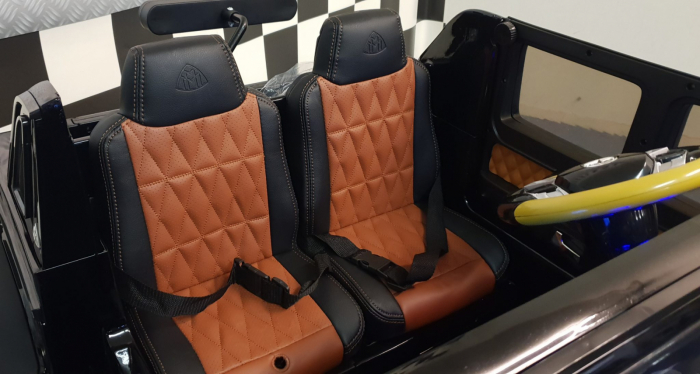 Masinuta electrica pentru copii Mercedes G650, 180W, MAYBACH, DELUXE, negru [9]