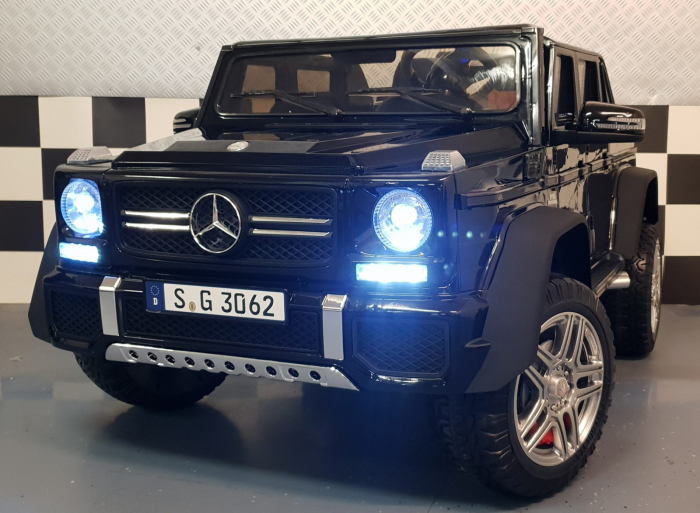 Masinuta electrica pentru copii Mercedes G650, 180W, MAYBACH, DELUXE, negru [2]