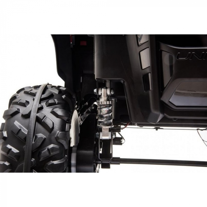 Masinuta electrica Mercedes UNIMOG STANDARD 90W 12V #Negru [7]