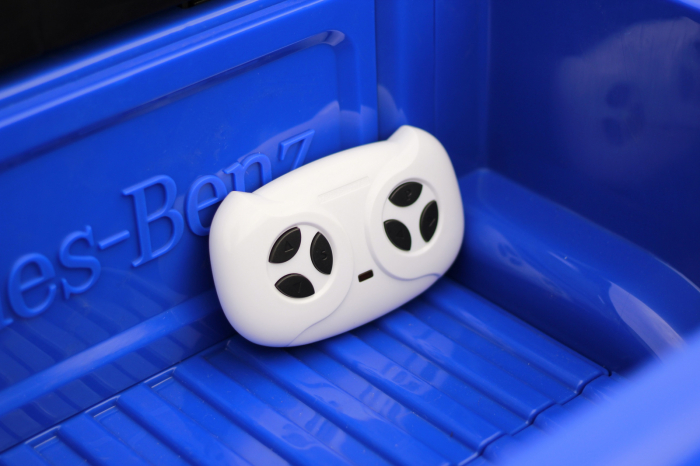 Masinuta electrica Mercedes X-Class 4x4 180W PREMIUM #Albastru [3]