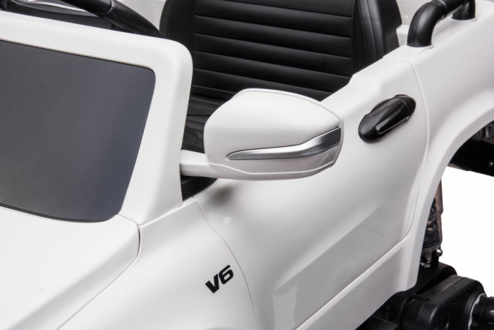 Licensed electric ride-on car Mercedes X-Class Monster Truck, 180W, 4x4, EVA wheels, white [5]