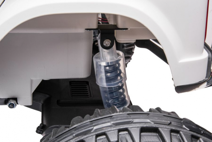 Licensed electric ride-on car Mercedes X-Class Monster Truck, 180W, 4x4, EVA wheels, white [8]