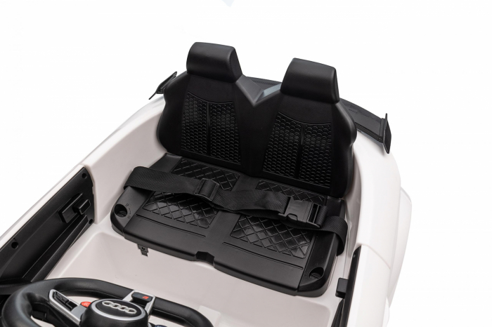 Licensed electric ride-on car Audi TTRS Roadster, 70W 12V, standard, white [11]