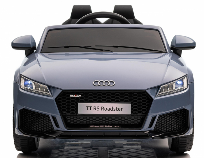 Masinuta electrica copii cu licenta Audi TTRS Roadster, 70W 12V, echipare standard, albastru [2]