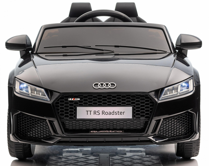 Licensed electric ride-on car Audi TTRS Roadster, 70W 12V, standard, black [2]