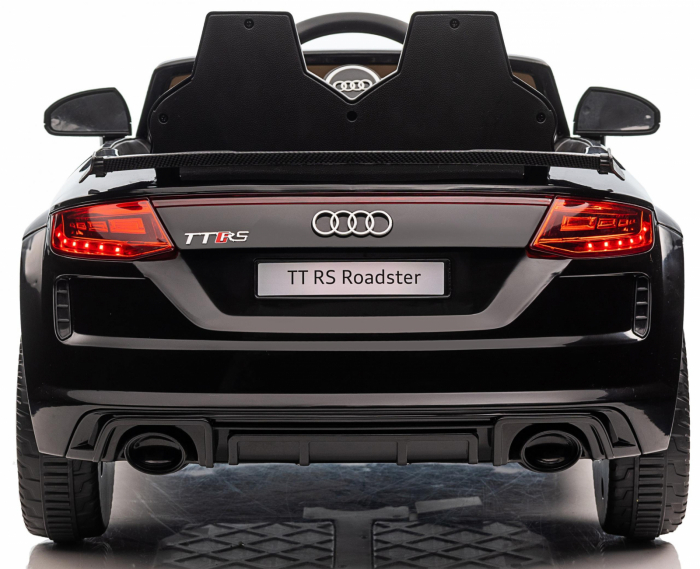 Licensed electric ride-on car Audi TTRS Roadster, 70W 12V, standard, black [5]