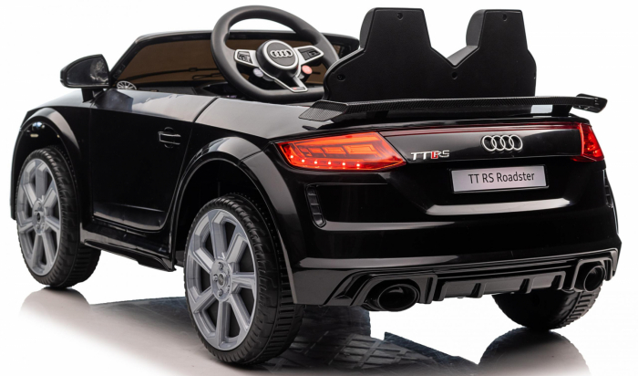 Licensed electric ride-on car Audi TTRS Roadster, 70W 12V, standard, black [4]