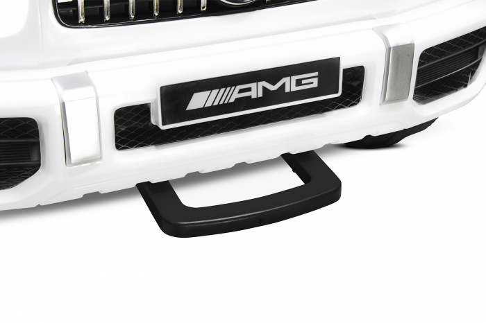 Masinuta electrica copii Mercedes G63 XXL, cu 2 locuri, 4x4, 180W 12V, premium, alba [10]