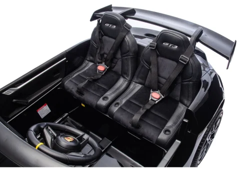 Porsche 911 GT3 Electric Ride-On Car for 2 Children, 320W, 24V 14Ah, Black [2]