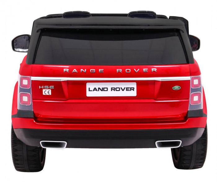 Licensed ride-on car Range Rover Vogue HSE, 2 seats, 4x4 180W, EVA wheels, red [14]