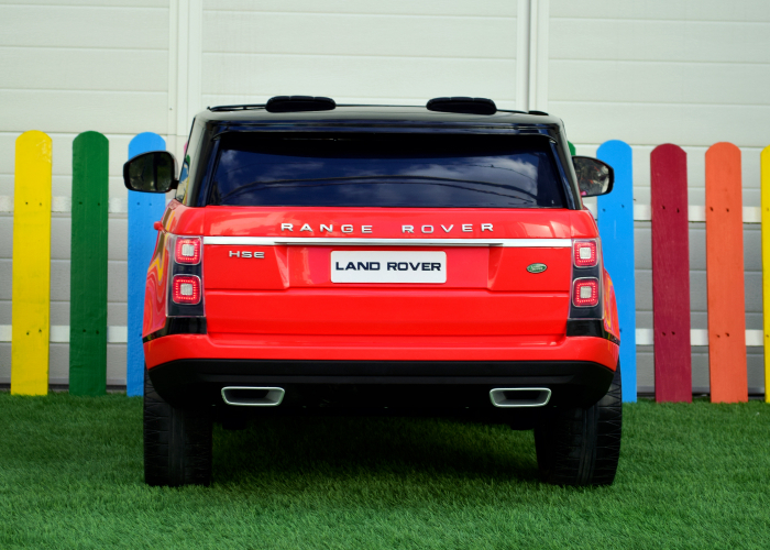 Licensed ride-on car Range Rover Vogue HSE, 2 seats, 4x4 180W, EVA wheels, red [7]