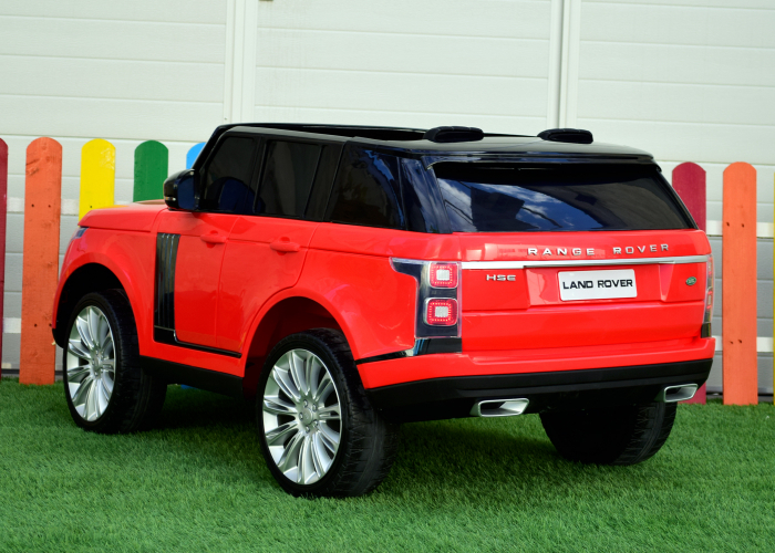 Licensed ride-on car Range Rover Vogue HSE, 2 seats, 4x4 180W, EVA wheels, red [6]