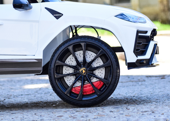 Licensed electric ride-on car Lamborghini Urus for children 2-5 years, 70W, 12V-7Ah, white [17]