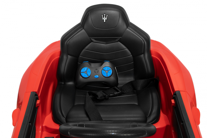 Masinuta electrica Maserati GrandCabrio 60W 12V STANDARD #Alb [4]