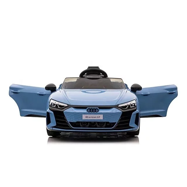 Licensed ride-on car for children Audi E-tron GT 60W 12V, blue [12]