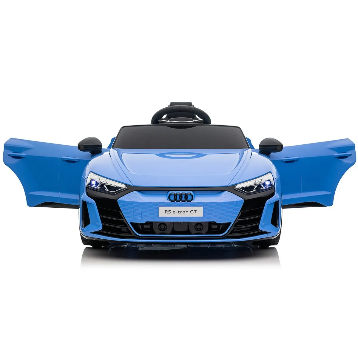 Licensed ride-on car for children Audi E-tron GT 60W 12V, blue [7]