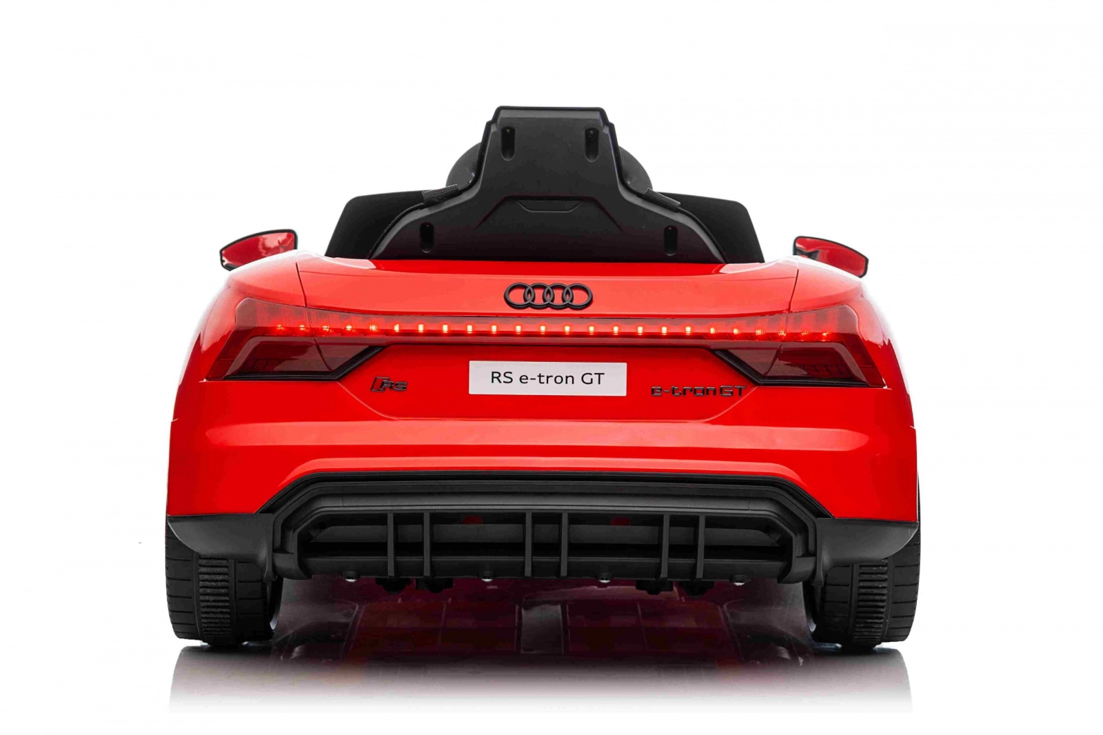 Licensed ride-on car for children Audi E-tron GT 60W 12V, red [2]