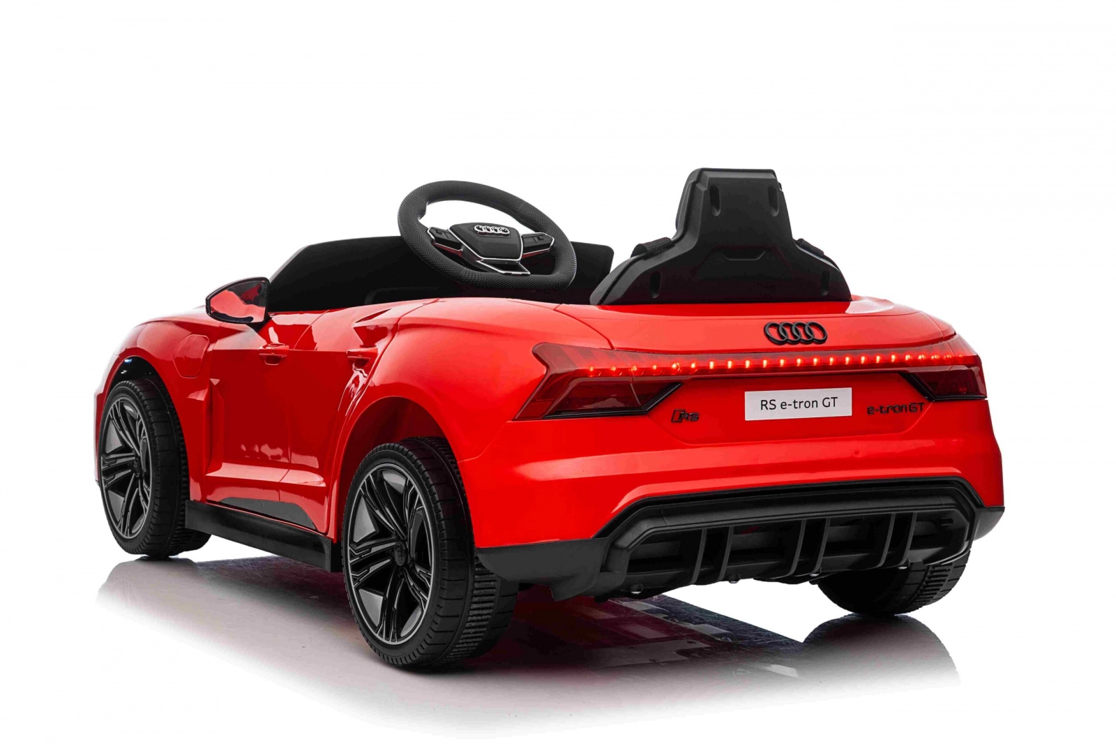 Licensed ride-on car for children Audi E-tron GT 60W 12V, red [9]